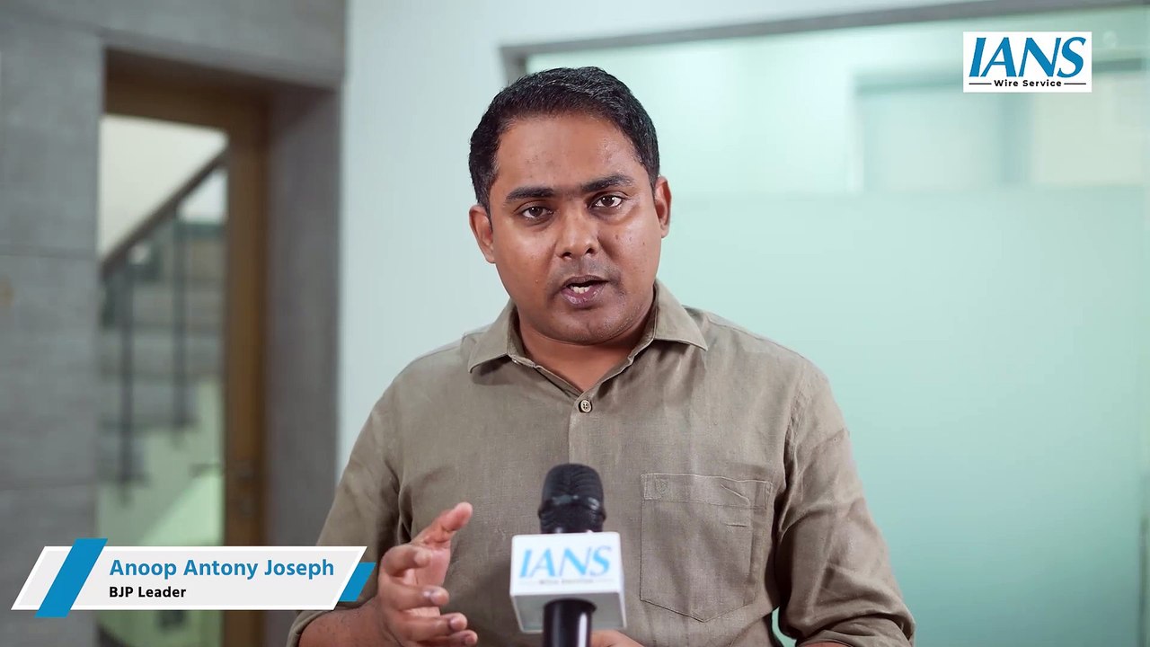 BJP leader Anoop Antony Joseph accuses Kerala govt for Wayanad ...
