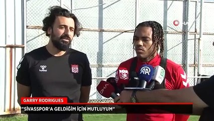 Garry Rodrigues: Sivasspor’a geldiğim için mutluyum