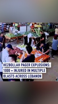 Hezbollah Pager Explosions: Over 1,000 Injured in multiple blasts across Lebanon