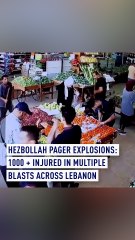 Hezbollah Pager Explosions: Over 1,000 Injured in multiple blasts across Lebanon