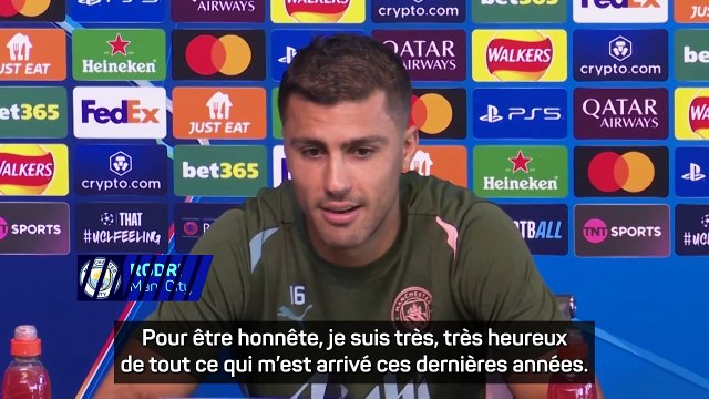 Rodri : “Le Ballon d’Or serait un rêve”