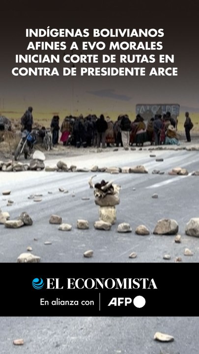 Indígenas bolivianos afines a Evo Morales inician corte de rutas en contra de presidente Arce