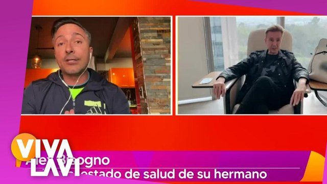 Alex Bisogno, habla del estado de salud de su hermano Daniel
