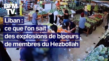 Liban: ce que l'on sait des explosions simultanées de bipeurs de membres du Hezbollah