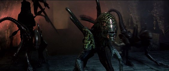 Alien Vs. Predator - 21 - the freeing of the alien queen