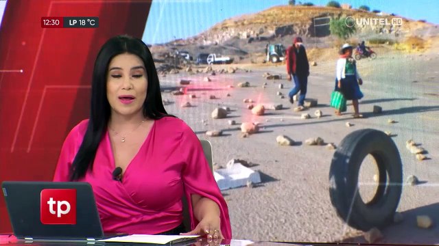 Ocho policías heridos y cinco camionetas dañadas tras “emboscada” en el intento de desbloqueo en el botadero de K’ara K’ara