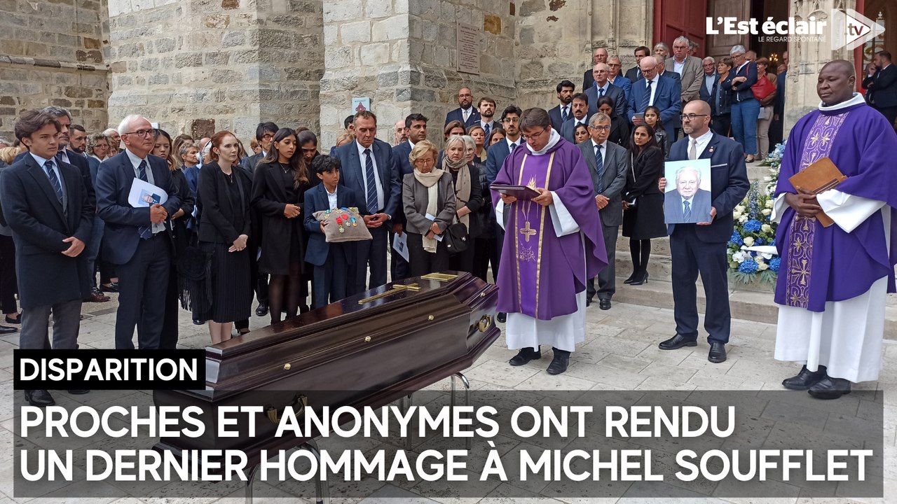 Proches et anonymes ont rendu un dernier hommage au géant des céréales Michel Soufflet