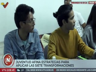 Miranda | Movimiento Robert Serra realizó videoconferencia para debatir plan de acción de las 7T