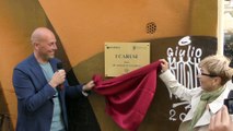 Murales: a Serradifalco inaugurata l'opera I Carusi