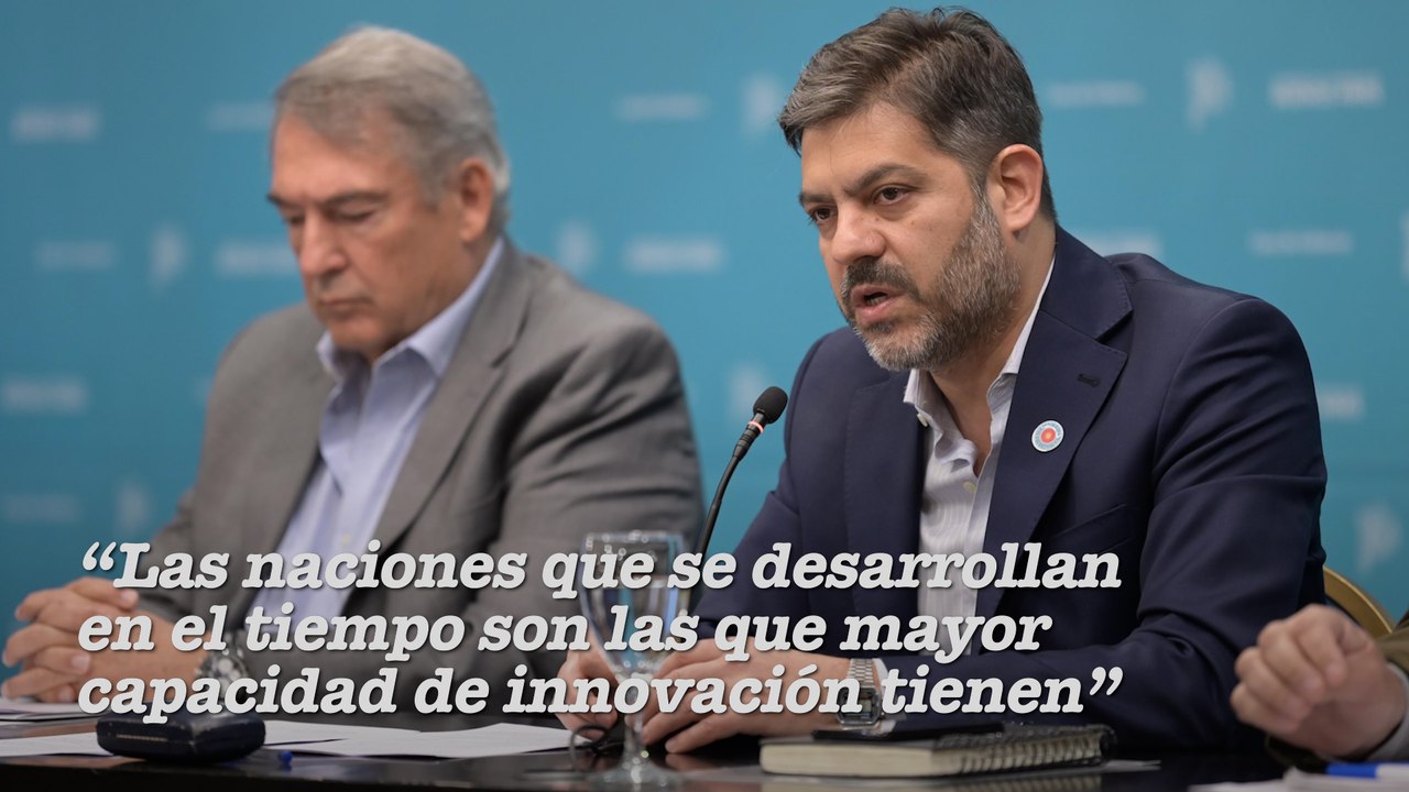 Bianco reclamó los fondos para Universidades en la provincia y a científicos: "Las naciones que se desarrollan en el tiempo son las que mayor capacidad de innovación tienen"