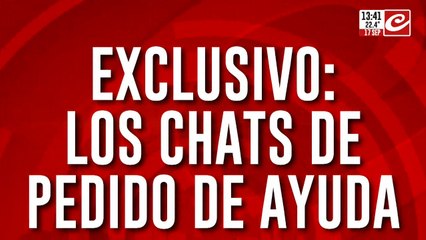 Exclusivo: los chats de pedido de ayuda de la chica captada por una red de trata
