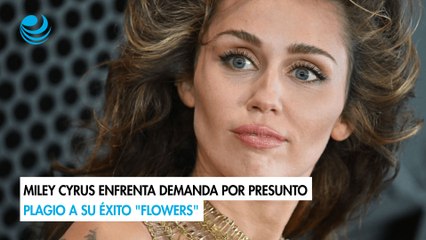 Miley Cyrus enfrenta demanda por presunto plagio a su éxito "Flowers"