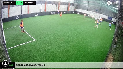 But de Marouane - Team A