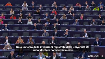 Ue, Draghi: riportare innovazione in Europa e tornare all'avanguardia