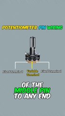 Potentiometer Pin Configuration / Variable Resistor Explained with 3D Animation.