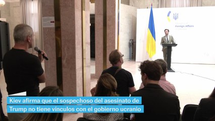 Kiev afirma que el presunto tirador de Trump no tiene vínculos con Ucrania
