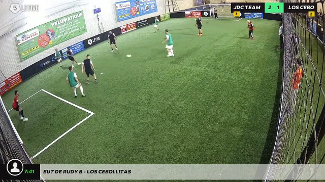 But de Rudy B - LOS CEBOLLITAS