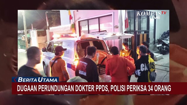 Pengusutan Bully ke Dokter PPDS Undip, Polisi Periksa 34 Orang
