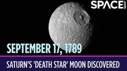 OTD In Space - September 17: Saturn's 'Death Star' Moon Discovered