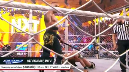 Trick Williams Vs. Carmelo Hayes - Steel Cage Match