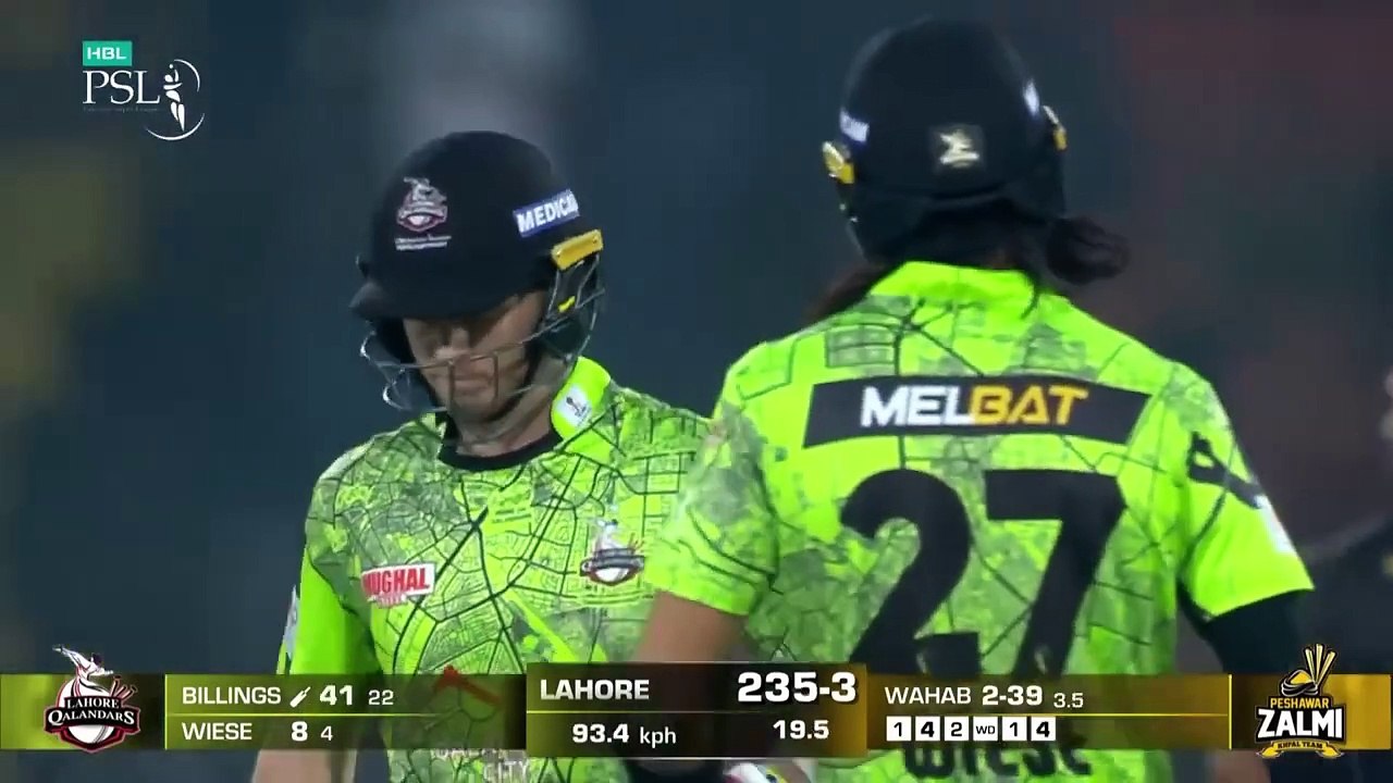 HBL PSL_ Highlights _ Lahore Qalanders vs Peshawar Zalmi