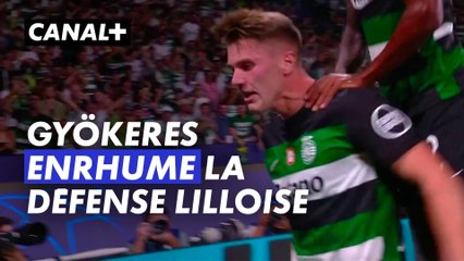 Gyökeres enrhume la défense lilloise - Ligue des Champions 2024/25
