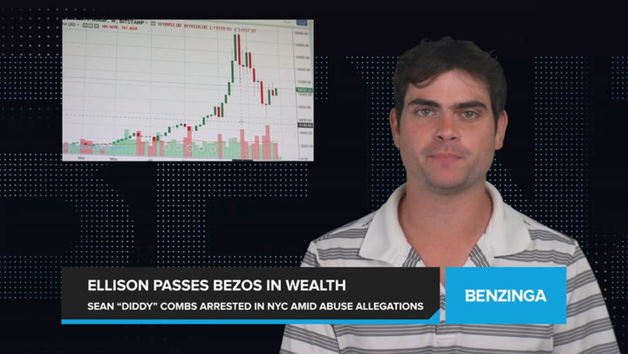 Larry Ellison Surpasses Jeff Bezos as World's Second-Richest Person as Oracle Shares Surge on AI Boom