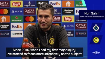 Sahin eager for first managerial Champions League test