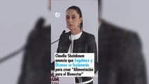 Claudia Sheinbaum anuncia que Segalmex y Diconsa se fusionarán para crear 