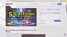 Freelansly Project - Boost Your Website with Custom SEO Articles for Top Google Rankings
