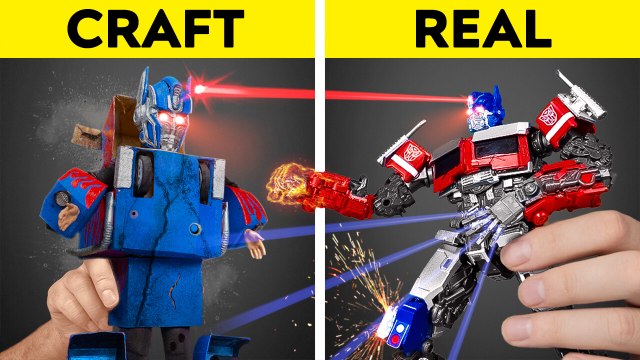 Optimus Vs. Bumblebee? Turning Ordinary Toys Into Real Transformers!