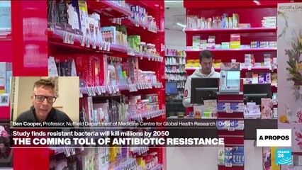 Antibiotic-resistant bacteria projected to kill 39 million people by 2050, report says