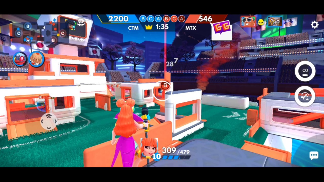 FRAG Pro Shooter - Gameplay - How to Destroy Bases with Piper Reese