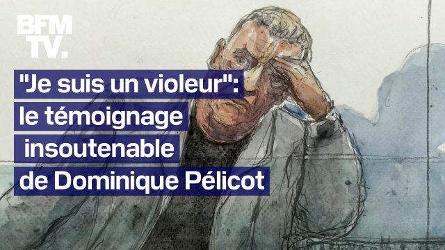 Je suis un violeur : le témoignage insoutenable de Dominique Pélicot au procès des viols de Mazan
