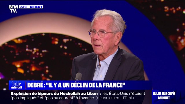 Jean-Louis Debré: Emmanuel Macron n'a créé aucune empathie avec les Français