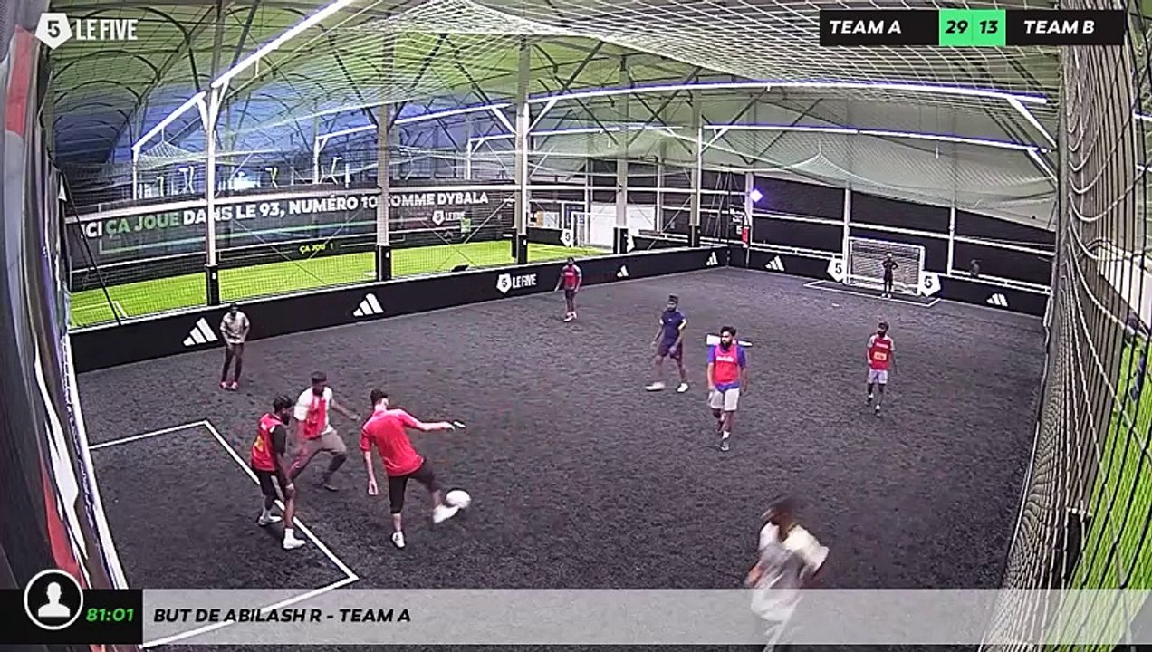 But de Abilash R - Team A