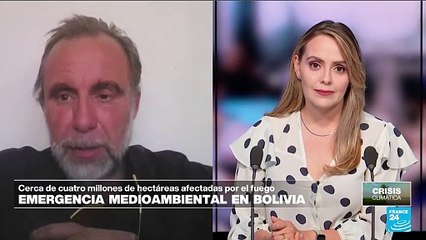 Alejandro López-Chicheri: 'En Bolivia, los indígenas luchan contra fuegos difíciles de apagar'