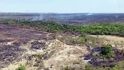 Incêndio no Parque de Brasília entra no 3º dia