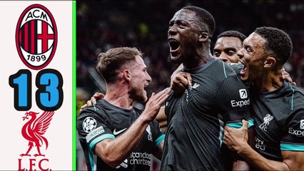 AC Milan Vs Liverpool 1-3 Full Match Highlights _Uefa champions League 2024 HD