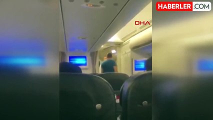 THY uçağında olay çıkaran yolcu tutuklandı
