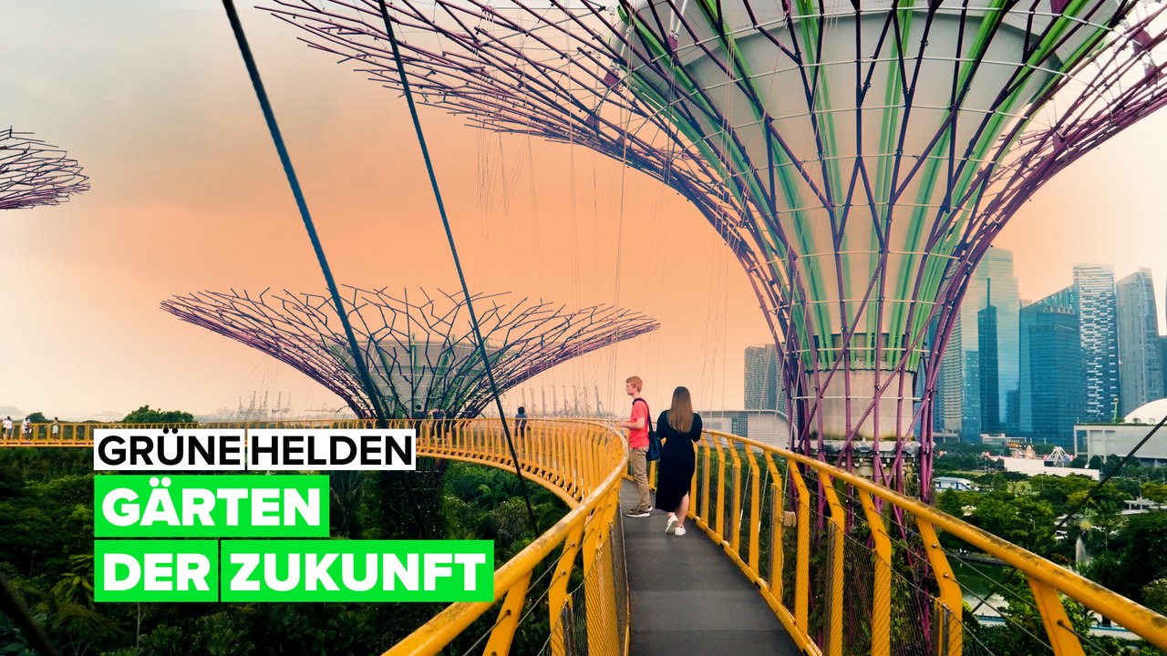 Grüne helden: garten der zukunft