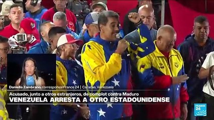 Informe desde Caracas: arrestan a otro estadounidense acusado de complot contra Maduro