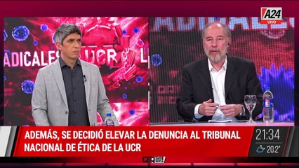 ALFREDO CORNEJO ENOJADO CON LA CONVENCIÓN RADICAL POR LA SUSPENCIÓN DE LOS DIPUTADOS