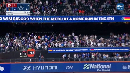 Francisco Álvarez dio el jonrón 9 y estiró ventaja de New York Mets