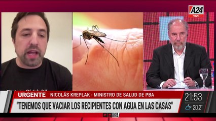 ¿CÓMO NOS PREPARAMOS PARA EL DENGUE?: "CADA AÑO VA A SER MAS GRAVE", Nicolás Kreplak