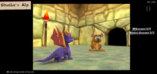 Spyro 3 Year of the Dragon PS1 Walkthrough Part 2 100%