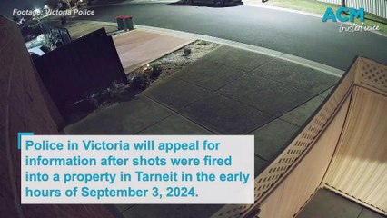Victoria police appeal after house shot up in early hours of morning