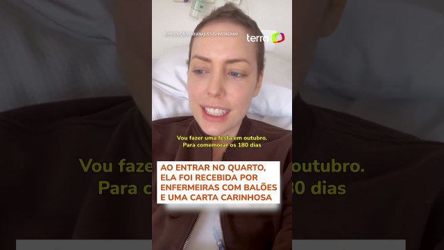 Fabiana Justus é surpreendida por funcionários de hospital com festa de aniversário #shorts