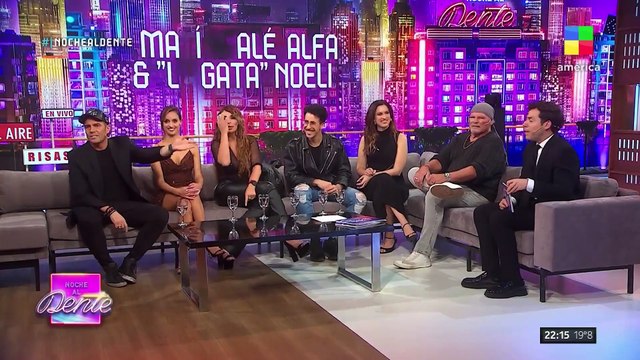 ALFA, MATÍAS ALÉ y LA GATA NOELIA palpitan el CANTANDO 2024 en Noche Al Dente!