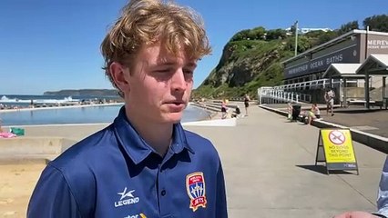 Jets men - Ben Gibson, Newcastle Herald, September 19, 2024